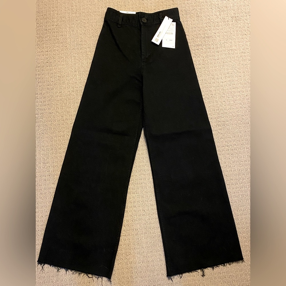Zara wide leg jeans
